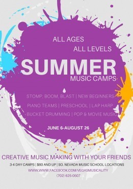 Summer workshop flyer